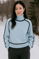 Elegante Witte Coltrui Dames – Hoogwaardige Gebreide Trui voor Herfst en Winter, Perfect voor Casual en Geklede Outfits 5