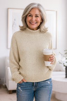 Oversized Trui Dames in Diverse Kleuren - Figuur-Flatterend en Comfortabel voor Casual Uitjes 1