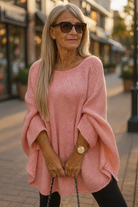 Elegant Oversized Gebreid Vest Dames met Lange Mouwen - Zacht en Ademend voor Elke Gelegenheid 2