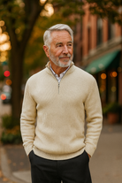 Klassevolle Trui Met Rits Voor Heren - Tijdloos, Warm En Comfortabel, Casual En Formeel, Regular Fit 1