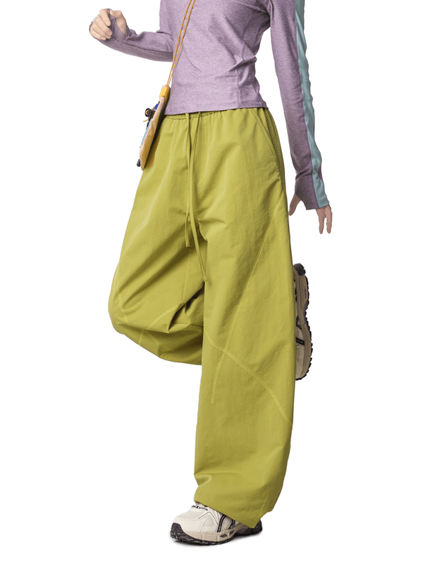 Unisex Losse Colorblock Hasso Stitch Broek – Comfortabele Streetwear Broek met Modern Design - 16