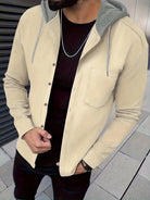 Casual Hoodie Jas met Zak – Lichte Alledaagse Bovenkleding 4