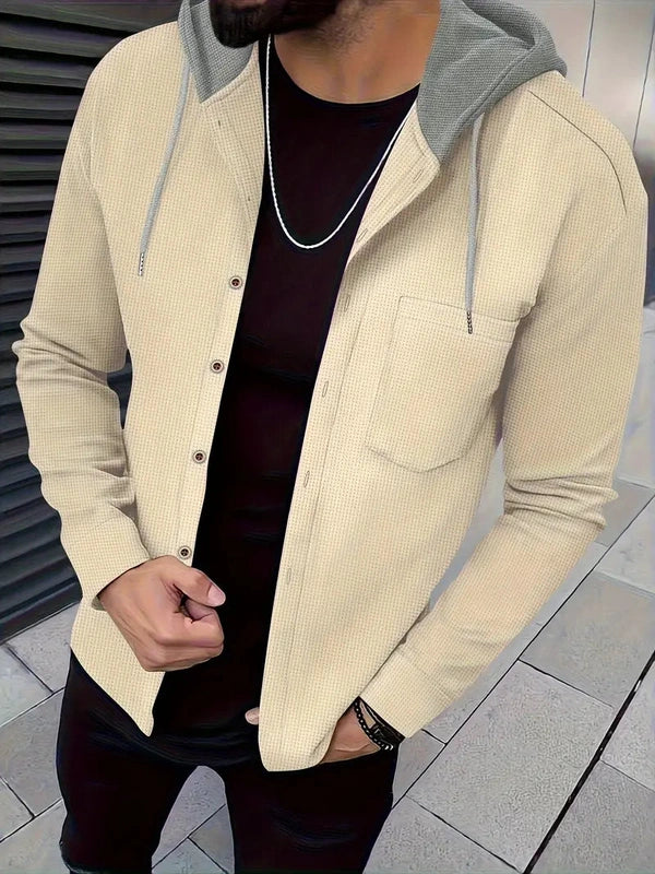 Casual Hoodie Jas met Zak – Lichte Alledaagse Bovenkleding 4