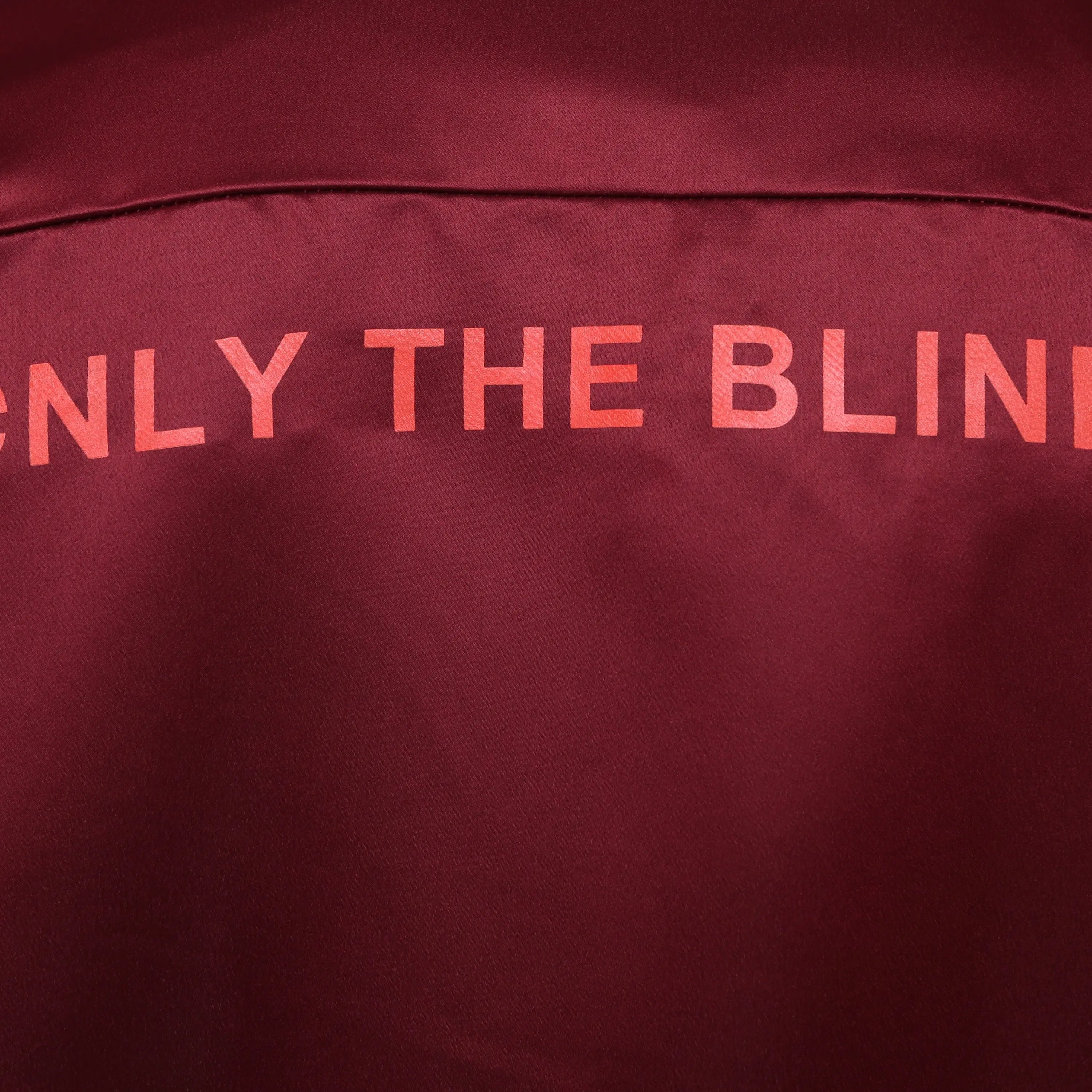 Satijnen Wijnrode Bomberjack – Stijlvolle & Glanzende Damesjas met Moderne Pasvorm - 4