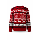 Foute Kersttrui Heren met Parende Rendieren – Zachte Multicolor Trui voor Feestdagen en Casual Gelegenheden 1