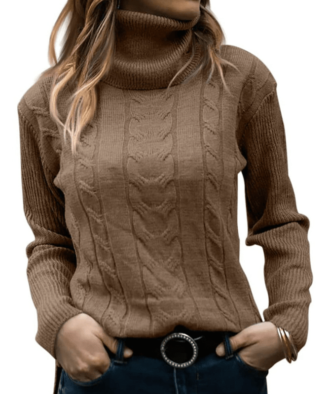 Zwarte Coltrui Dames met Flatterende Pasvorm - Hoogwaardige Viscose voor Herfst en Winter 8