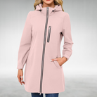 Waterdichte Lange Dames Jas met Elegante Pasvorm en Lichtgewicht Comfort - Perfect voor de Winter 4