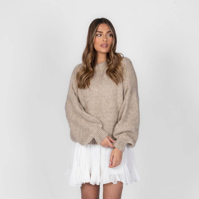 Oversized Gebreide Trui – Zachte Losse Pullover voor Dagelijks Comfort 3