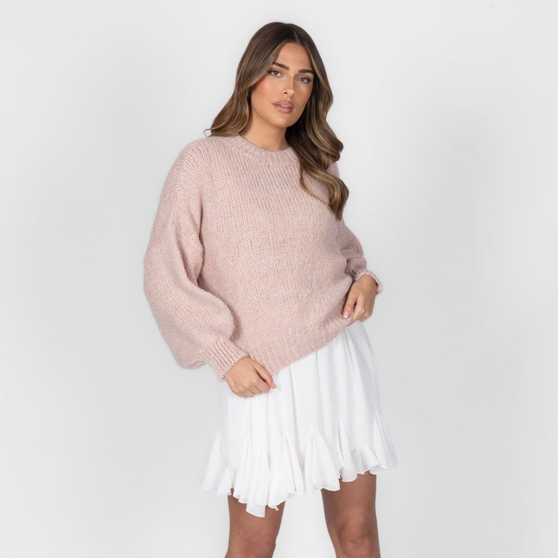Oversized Gebreide Trui – Zachte Losse Pullover voor Dagelijks Comfort 7