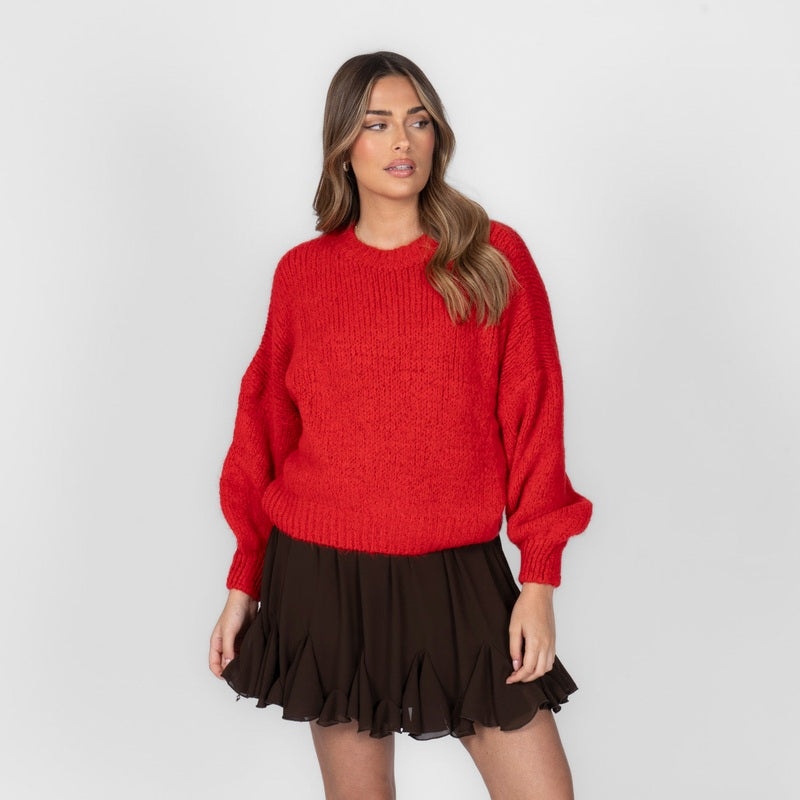 Oversized Gebreide Trui – Zachte Losse Pullover voor Dagelijks Comfort 22