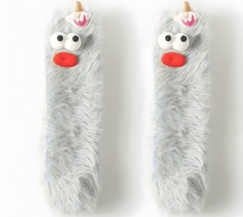 3D Fleece Sokken voor Warme Voeten – Zachte Pluche Sokken in 8 Leuke Ontwerpen voor Optimale Comfort en Warmte 0