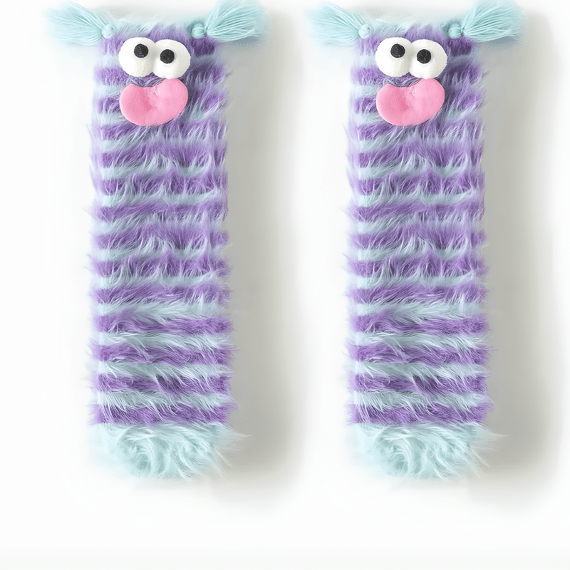 3D Fleece Sokken voor Warme Voeten – Zachte Pluche Sokken in 8 Leuke Ontwerpen voor Optimale Comfort en Warmte 7