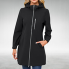 Waterdichte Lange Dames Jas met Elegante Pasvorm en Lichtgewicht Comfort - Perfect voor de Winter 1