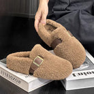 Warme Lamswol Schoenen in Feeënstijl – Comfortabele & Magische Winter Slippers voor Dames 1