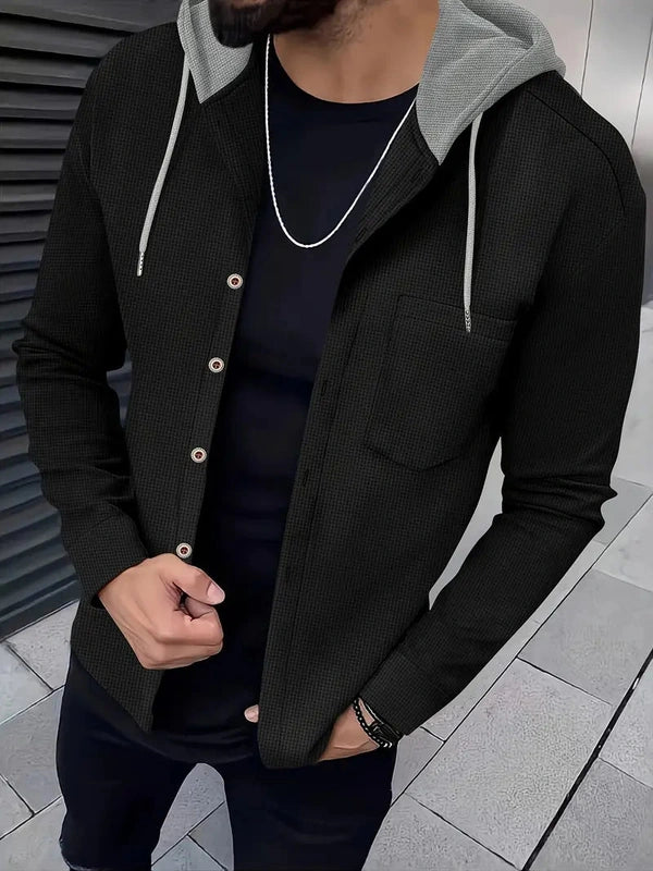 Casual Hoodie Jas met Zak – Lichte Alledaagse Bovenkleding 3