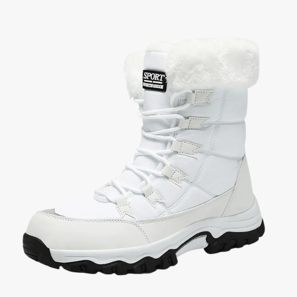 Geïsoleerde Dames Winterlaarzen met Antislipzool en Bontvoering – Warm, Comfortabel en Ergonomisch Ontwerp 4