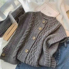 Stijlvolle Kabelgebreide Cropped Vest – Zachte, Ademende en Modieuze Layer voor Dames - 7