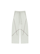 Unisex Losse Colorblock Hasso Stitch Broek – Comfortabele Streetwear Broek met Modern Design - 4