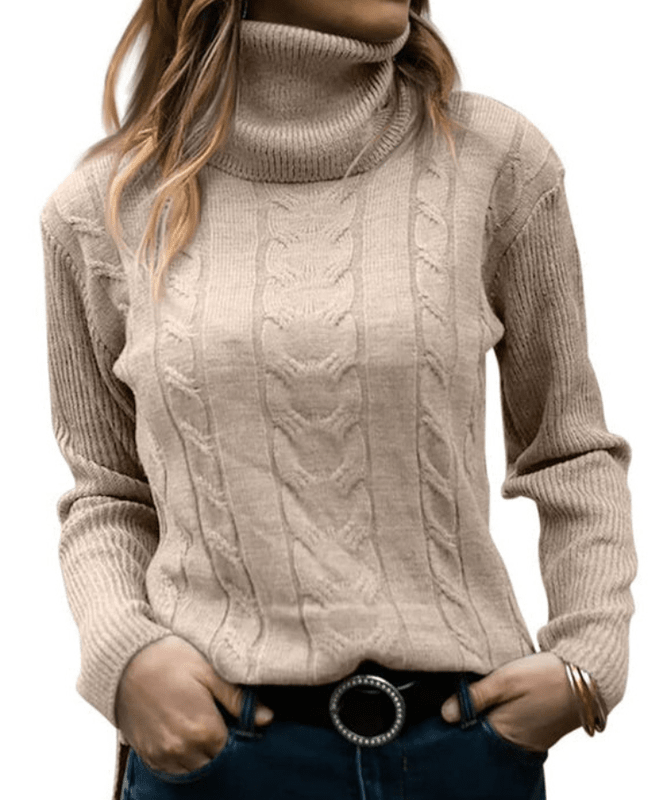 Zwarte Coltrui Dames met Flatterende Pasvorm - Hoogwaardige Viscose voor Herfst en Winter 4