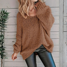 Casual Trui met Lange Mouwen en Ronde Hals – Comfortabele & Stijlvolle Damestrui voor Elke Dag 4