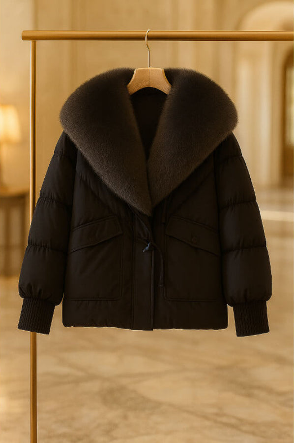 Winter Parka – Warme & Waterdichte Damesjas met Dons-Katoen Vulling voor Extreem Weer 6