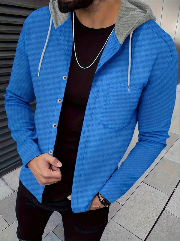 Casual Hoodie Jas met Zak – Lichte Alledaagse Bovenkleding 1