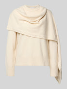 Gebreide Trui met Sjaal – Elegante en Zachte Damestrui-05