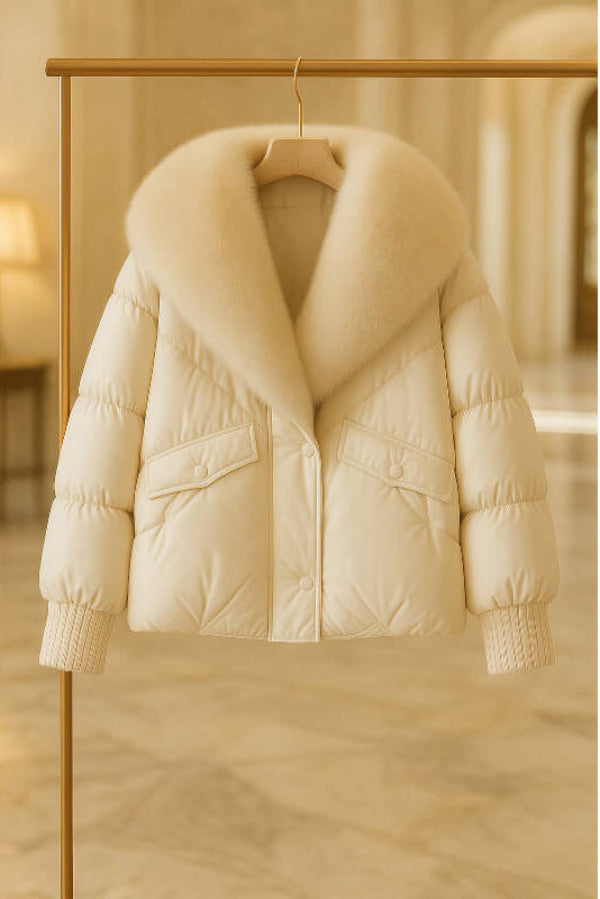 Winter Parka – Warme & Waterdichte Damesjas met Dons-Katoen Vulling voor Extreem Weer 8