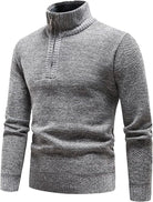 Casual Thermische Heren Trui met Halve Rits – Tijdloze Stijl en Comfort, Flatterende Pasvorm, Geschikt voor Alle Gelegenheden 3