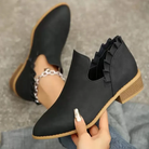 Enkellaarsjes in Suède-look – Elegante en Comfortabele Dameslaarsjes voor Elke Gelegenheid 1