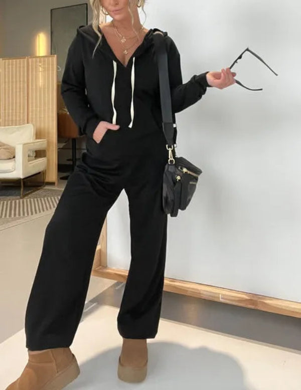 Casual Dames Jumpsuit – Comfortabele One-Piece Outfit voor Gezellige Dagen 1