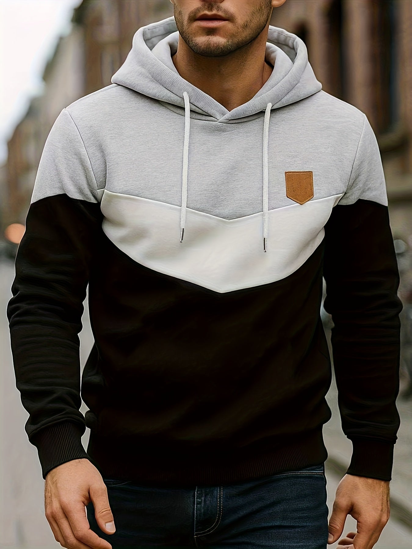 Casual Hoodie met Lange Mouwen – Comfortabel en Stijlvol Kapuzensweatshirt voor Elke Dag 4