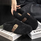 Warme Lamswol Schoenen in Feeënstijl – Comfortabele & Magische Winter Slippers voor Dames 3