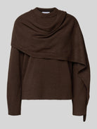 Gebreide Trui met Sjaal – Elegante en Zachte Damestrui-02