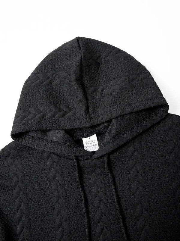 Casual Gebreide Heren Hoodie met Capuchon en Kangoeroezak – Comfortabele Trui voor Elk Seizoen 6