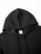 Casual Gebreide Heren Hoodie met Capuchon en Kangoeroezak – Comfortabele Trui voor Elk Seizoen 6