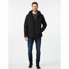 Casual Heren Ski-Jas met Verstelbare Capuchon voor Wintersport en Vrijetijd - Weerbestendig, Losse Snit, Diverse Maten en Kleuren 0