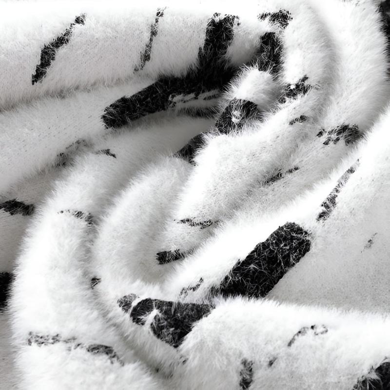 Casual Heren Trui van Zachte Teddytextuur met Ronde Hals – Ideaal voor Koude Dagen en Casual Outfits 4