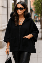 Casual Jack met Imitatiebont Kraag - Winterjas en Tussenjas voor Herfst/Winter, Relaxte Pasvorm 2