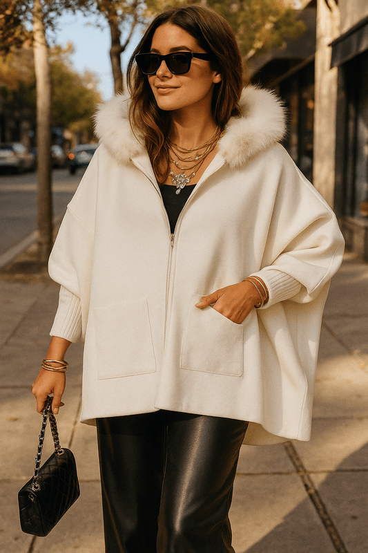 Casual Jack met Imitatiebont Kraag - Winterjas en Tussenjas voor Herfst/Winter, Relaxte Pasvorm 3