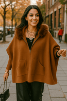 Casual Jack met Imitatiebont Kraag - Winterjas en Tussenjas voor Herfst/Winter, Relaxte Pasvorm 4