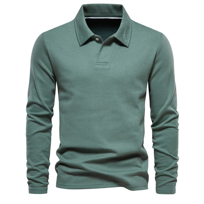 Casual Poloshirt Heren van Ademend Katoen – Stijlvol en Comfortabel in Diverse Kleuren 2