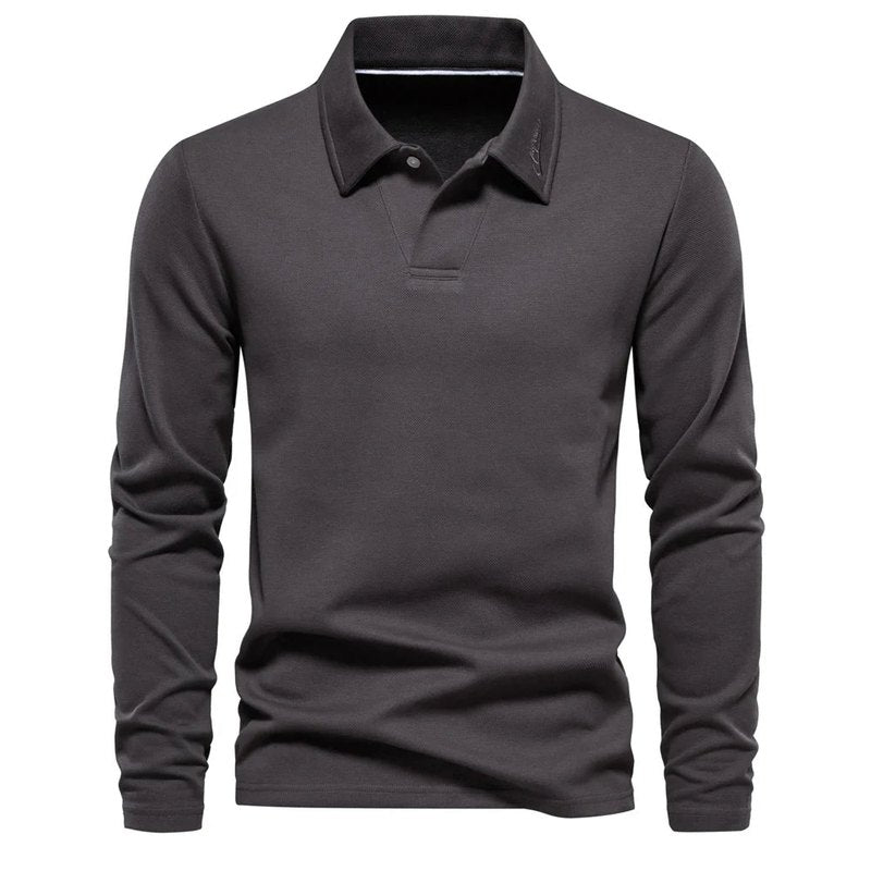 Casual Poloshirt Heren van Ademend Katoen – Stijlvol en Comfortabel in Diverse Kleuren 3