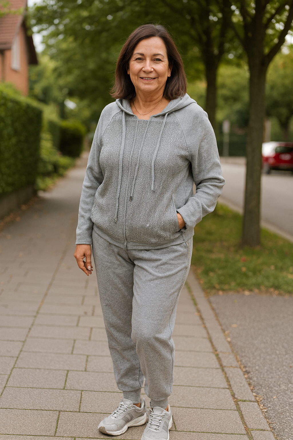 Comfortabel Trainingspakset voor Dames – Zacht en Rekbaar Joggingpak voor Vrije Beweging 0