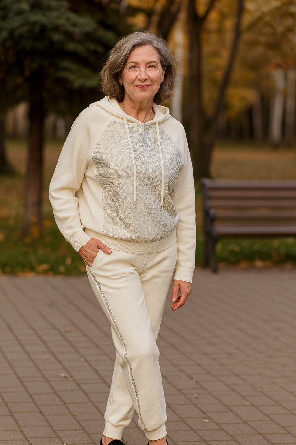 Comfortabel Trainingspakset voor Dames – Zacht en Rekbaar Joggingpak voor Vrije Beweging 3