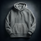 Comfortabele Heren Hoodie van Ademend Corduroy met Ontspannen Pasvorm – Lichtgewicht en Zacht 0