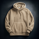 Comfortabele Heren Hoodie van Ademend Corduroy met Ontspannen Pasvorm – Lichtgewicht en Zacht 3