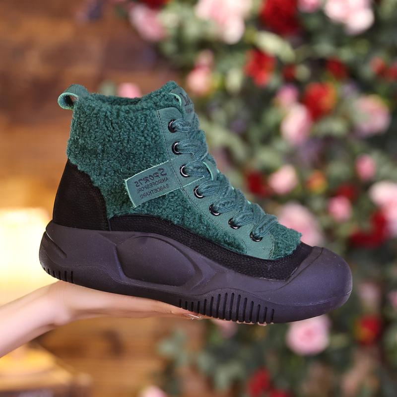 Comfortabele Winterlaarzen Dames met Antislip Zolen – Stijlvolle Vrijetijdsschoenen voor Dagelijks Gebruik 2