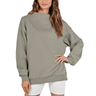 Dames Casual Sweatshirt met Halve Col en Fleece – Warm & Comfortabel Wintertrui 8