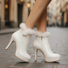 Dames Fur Boots – Warme Winterlaarzen met Bontvoering voor Stijl en Comfort 2